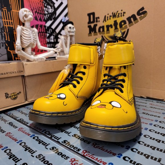 Dr. Martens / 1460 (Juniors) Adventure Time Jake / Brand New!! - Picture 2 of 14